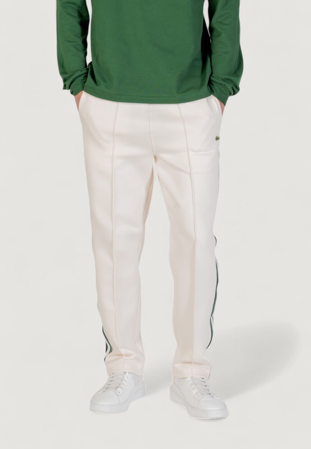 Pantaloni sportivi LACOSTE  Panna - Foto 1