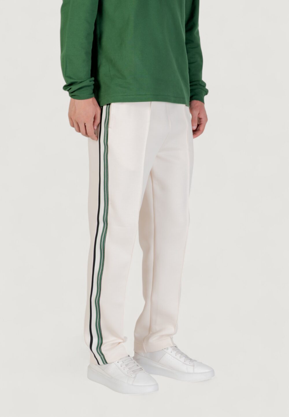 Pantaloni sportivi LACOSTE  Panna - Foto 4