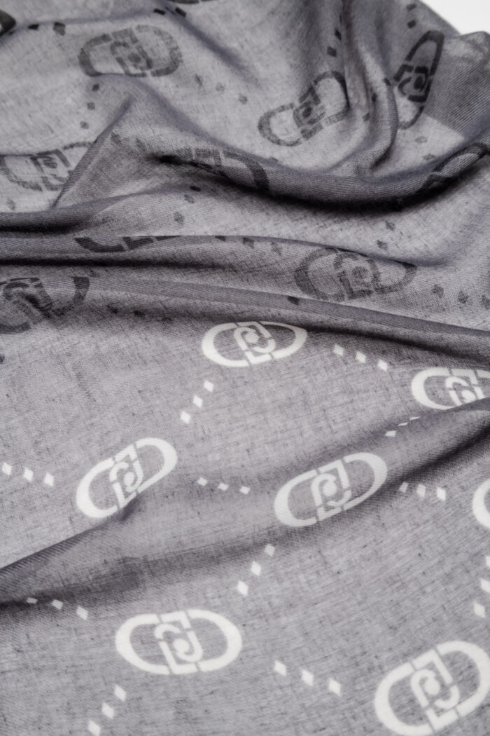 Pashmina Liu-jo ECS STOLA DEGRADE LOGO 70X180 Nero