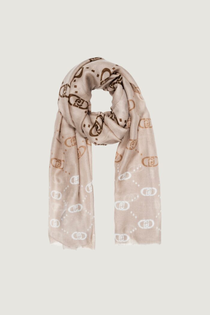 Pashmina Liu-jo ECS STOLA DEGRADE LOGO 70X180 Terra – Fango