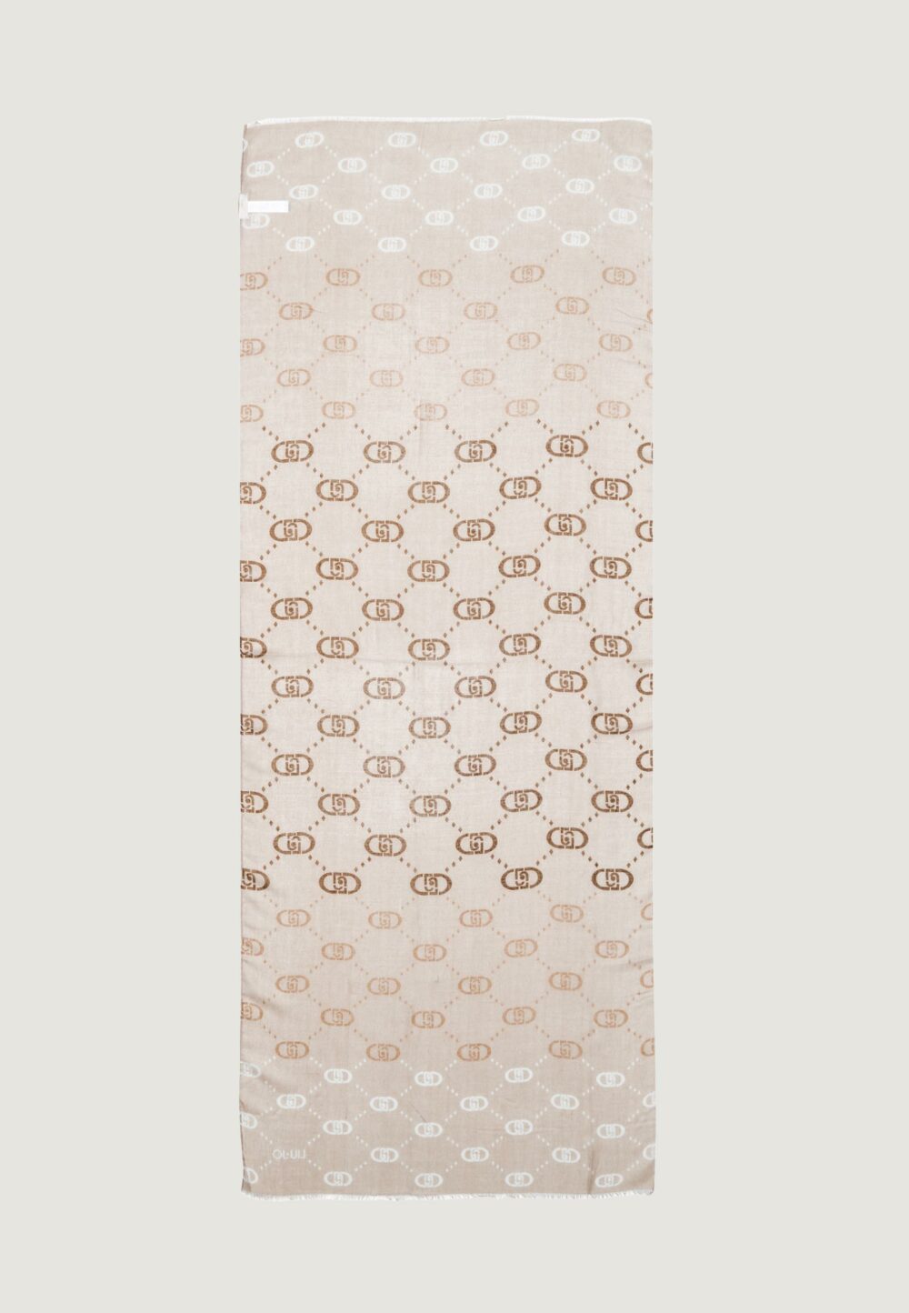 Pashmina Liu-Jo ECS STOLA DEGRADE LOGO 70X180 Terra - Fango - Foto 4