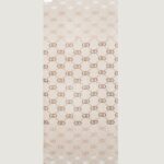 Pashmina Liu-Jo ECS STOLA DEGRADE LOGO 70X180 Terra - Fango - Foto 4