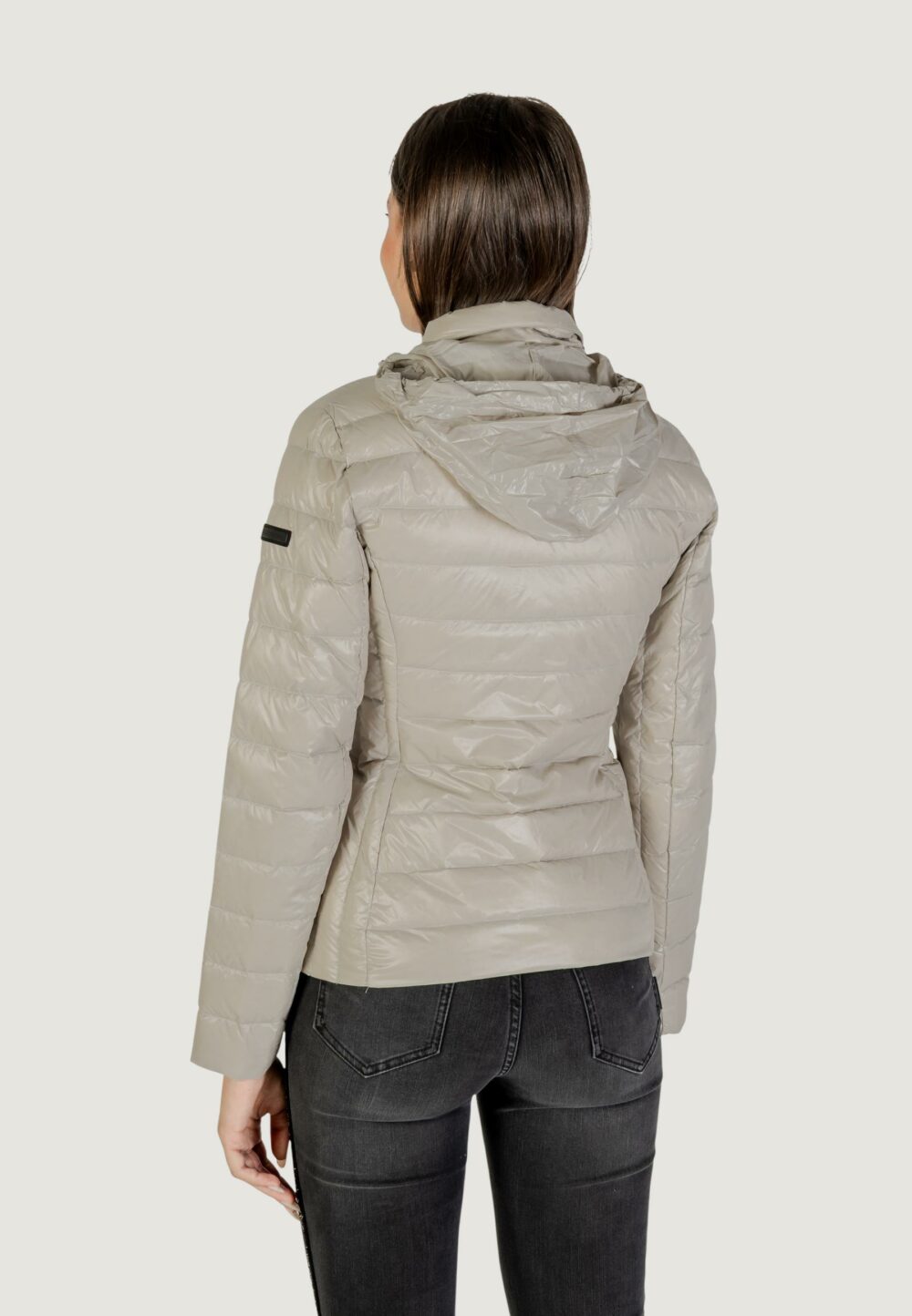 Piumino Armani Exchange DOWN JACKET Beige chiaro - Foto 5