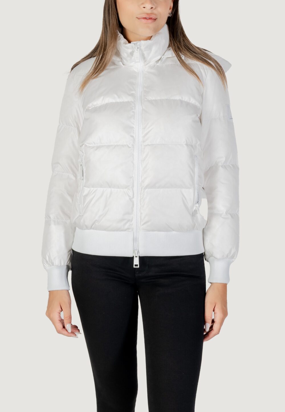 Piumino Armani Exchange DOWN JACKET Bianco - Foto 2
