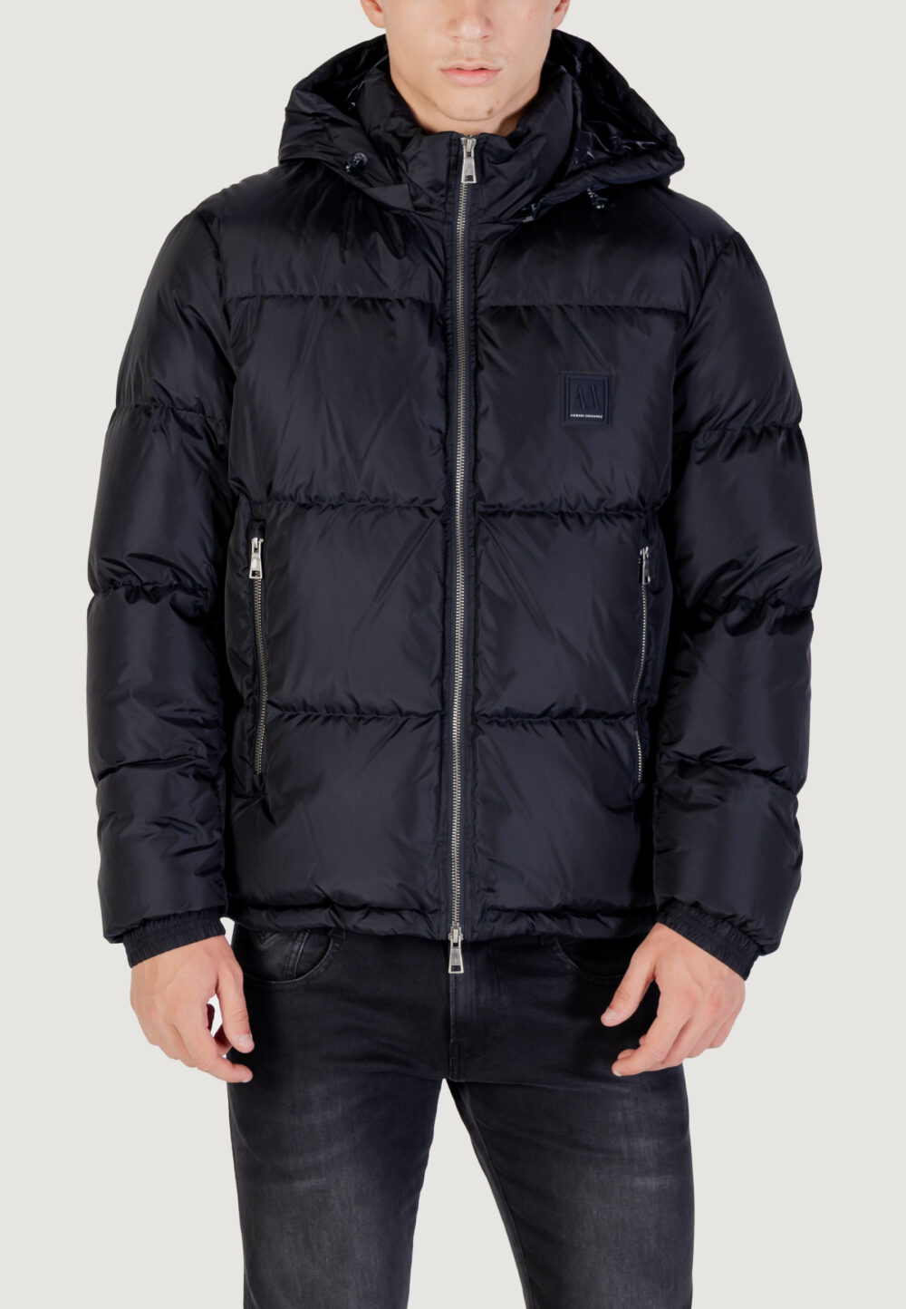 Piumino Armani Exchange DOWN JACKET Blue scuro - Foto 1