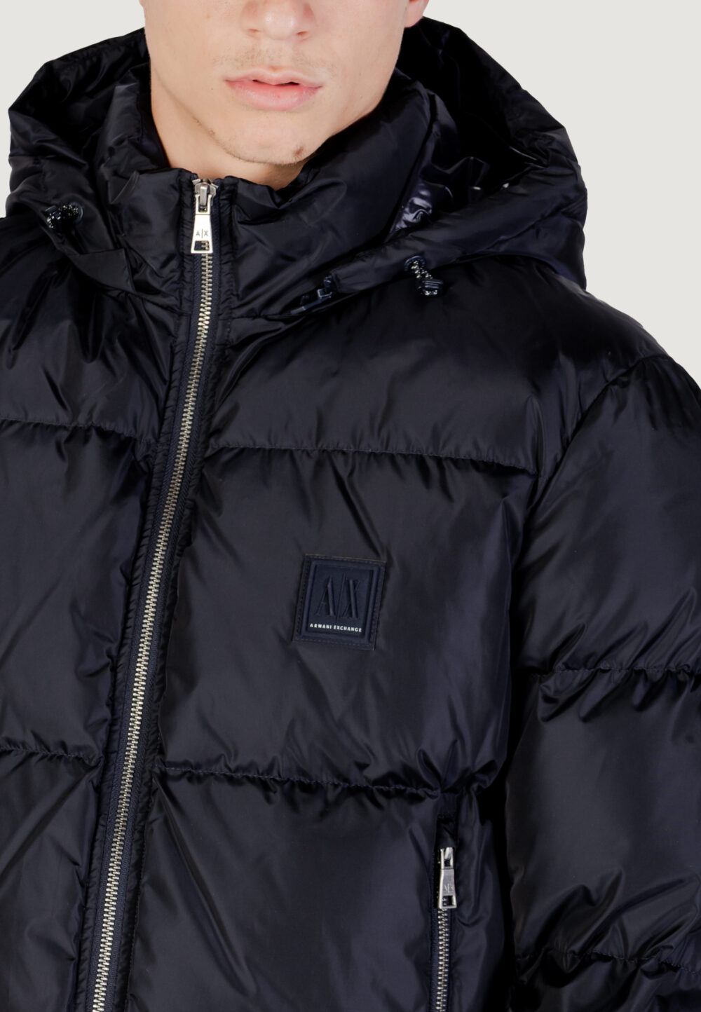 Piumino Armani Exchange DOWN JACKET Blue scuro - Foto 2
