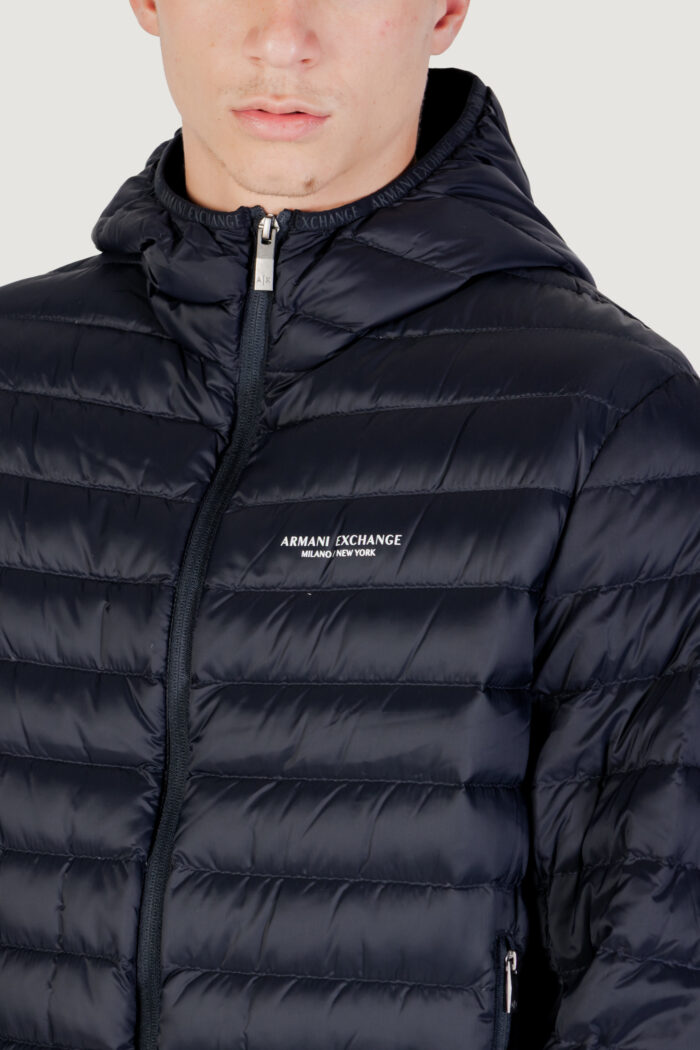Piumino Armani Exchange DOWN JACKET Blue scuro