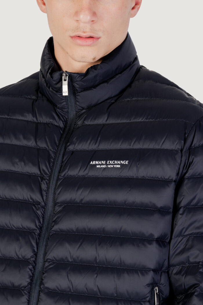 Piumino Armani Exchange DOWN JACKET Blue scuro