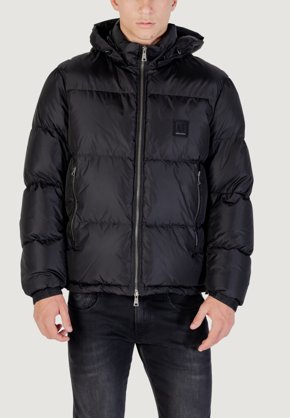 Piumino Armani Exchange DOWN JACKET Nero - Foto 1
