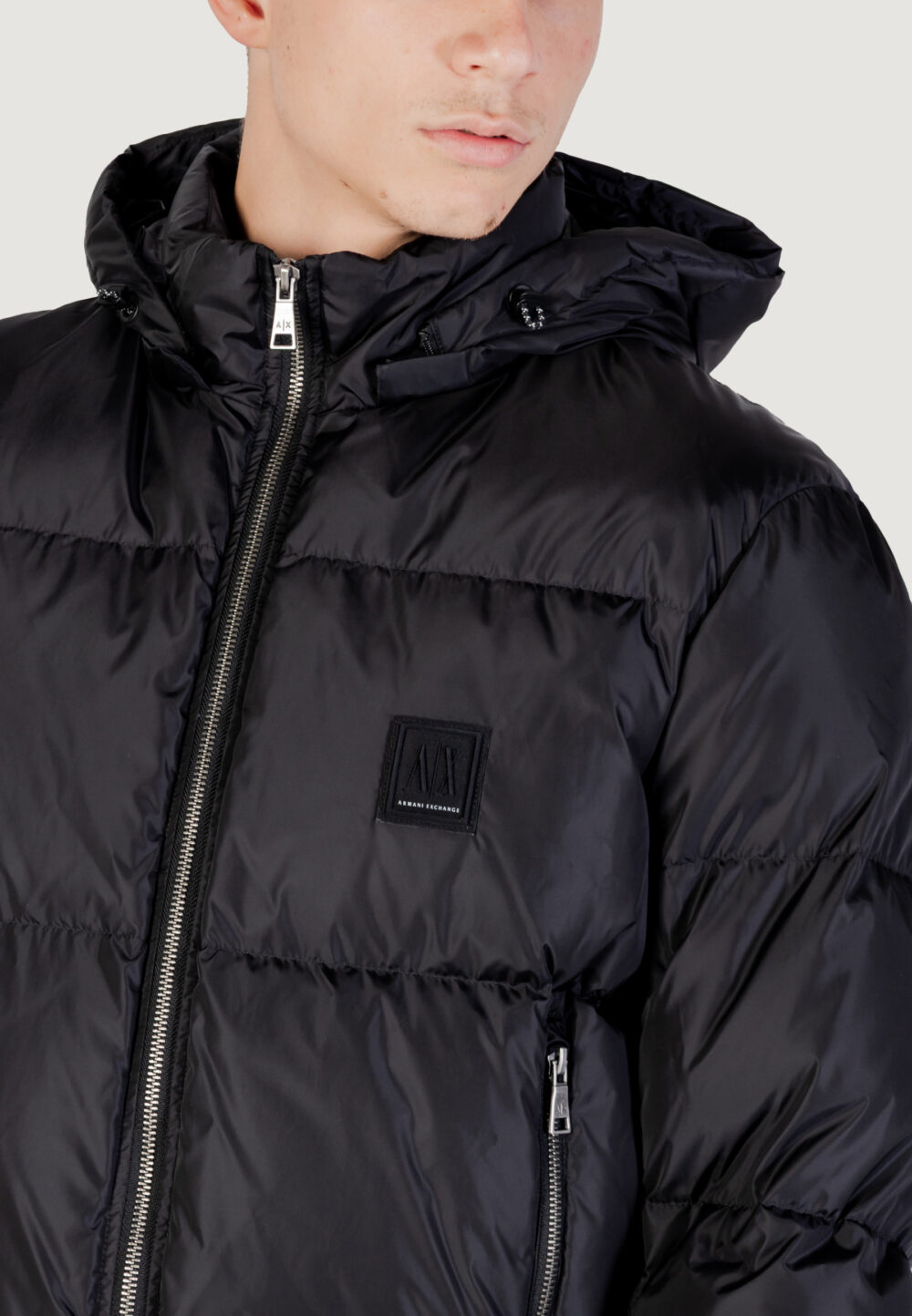 Piumino Armani Exchange DOWN JACKET Nero - Foto 2