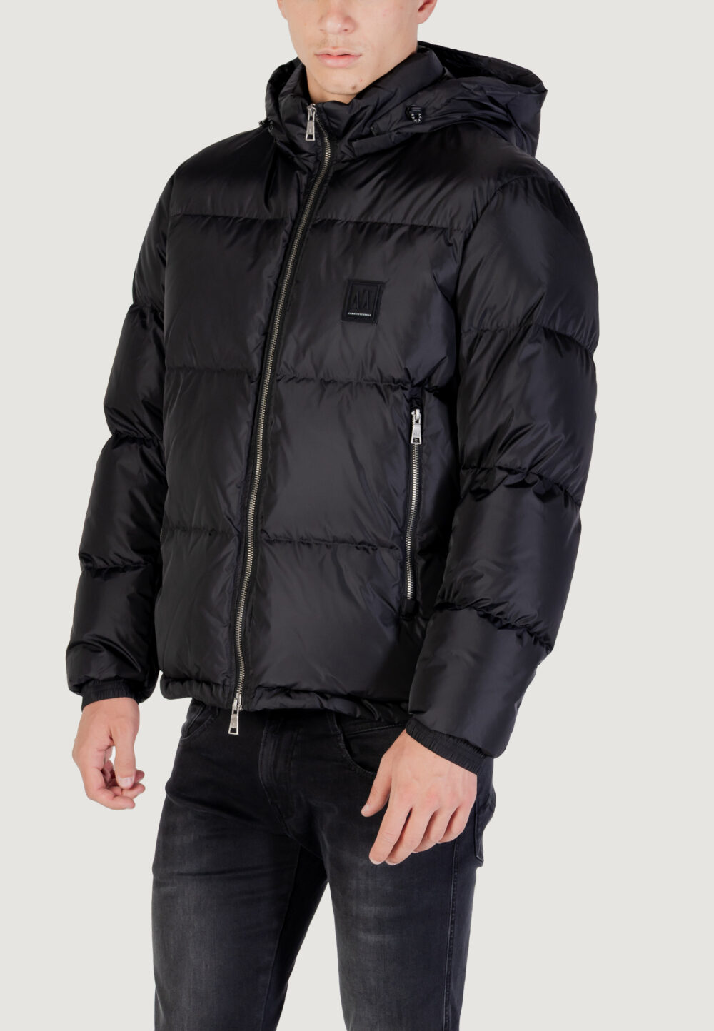 Piumino Armani Exchange DOWN JACKET Nero - Foto 4