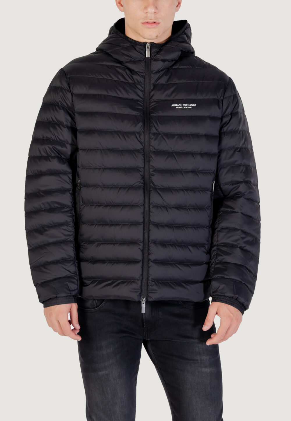 Piumino Armani Exchange DOWN JACKET Nero - Foto 1