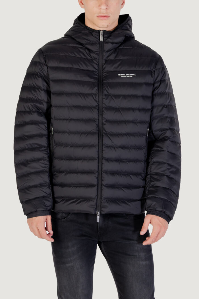 Piumino Armani Exchange DOWN JACKET Nero