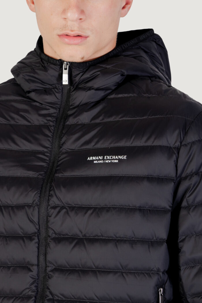 Piumino Armani Exchange DOWN JACKET Nero