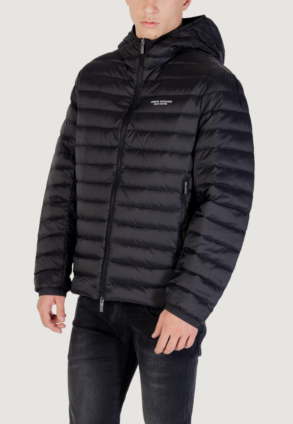 Piumino Armani Exchange DOWN JACKET Nero - Foto 4