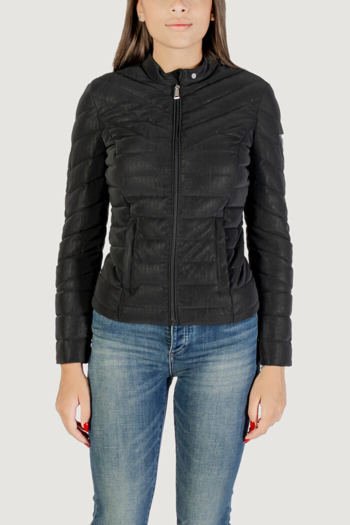 Piumino Guess NEW VONA STRETCH JACKET Nero – W5YL13 WHDQ0