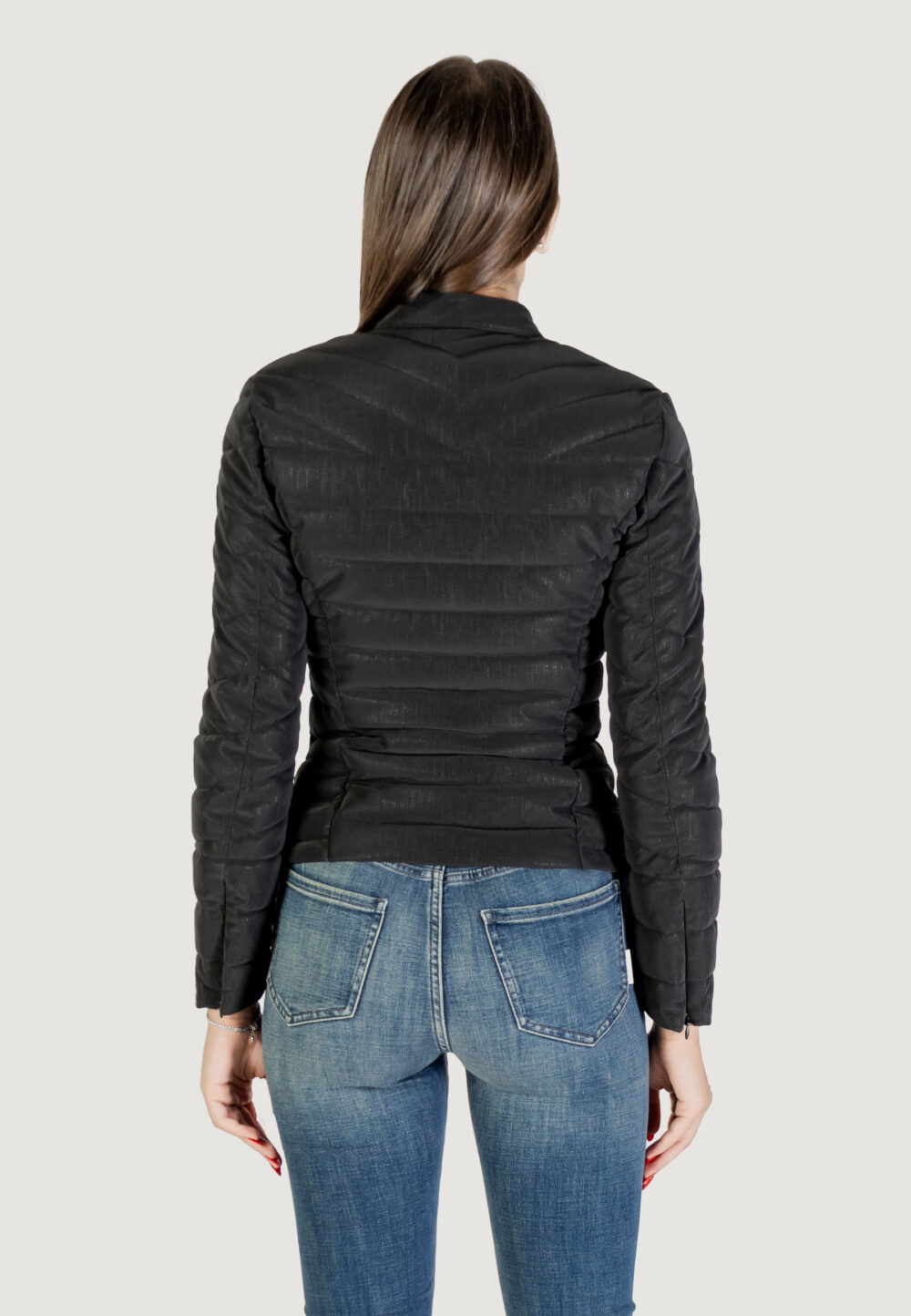 Piumino Guess NEW VONA STRETCH JACKET Nero - Foto 5