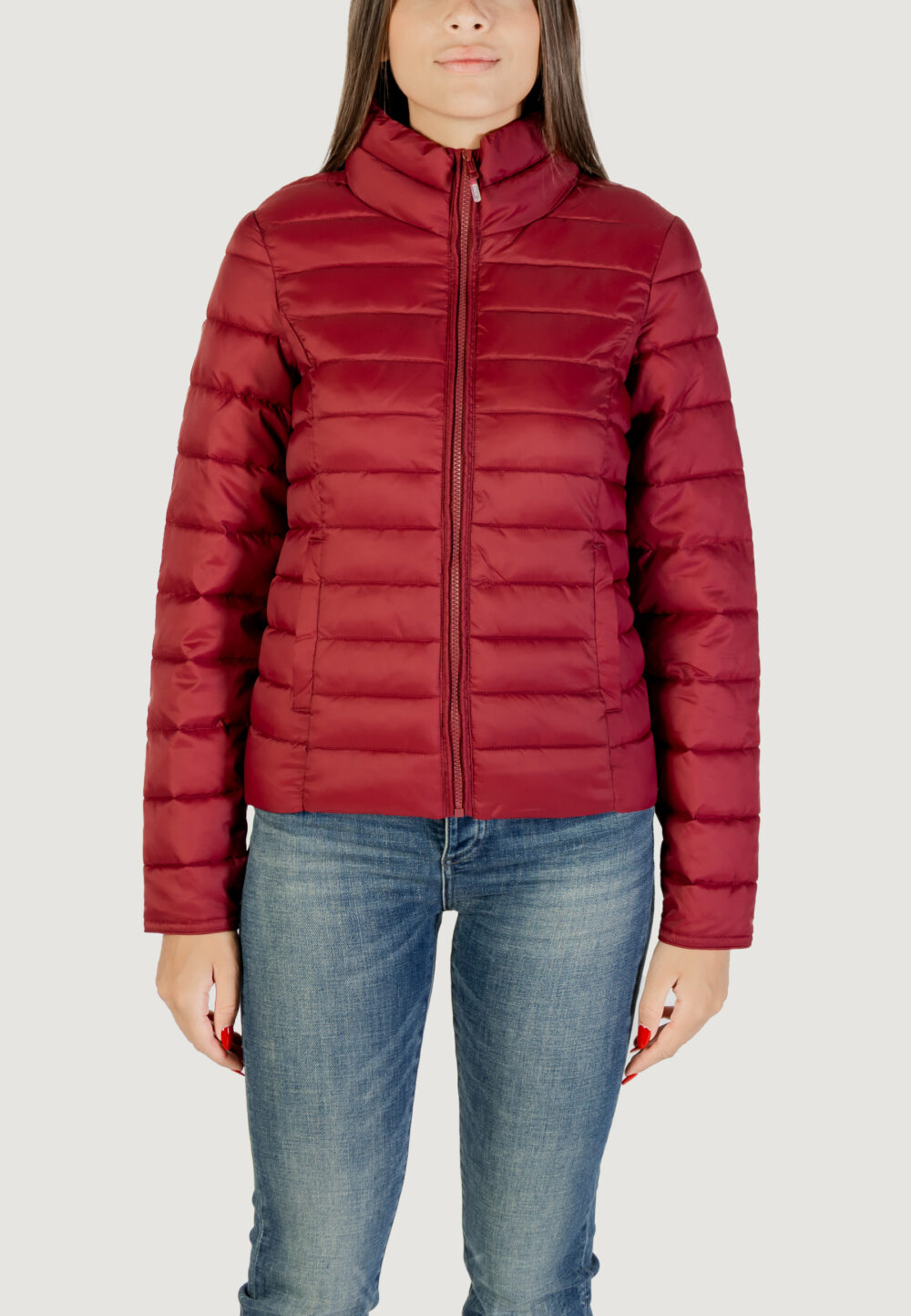 Piumino Only ONLTAHOE QUILTED JACKET OTW CC Bordeaux - Foto 1
