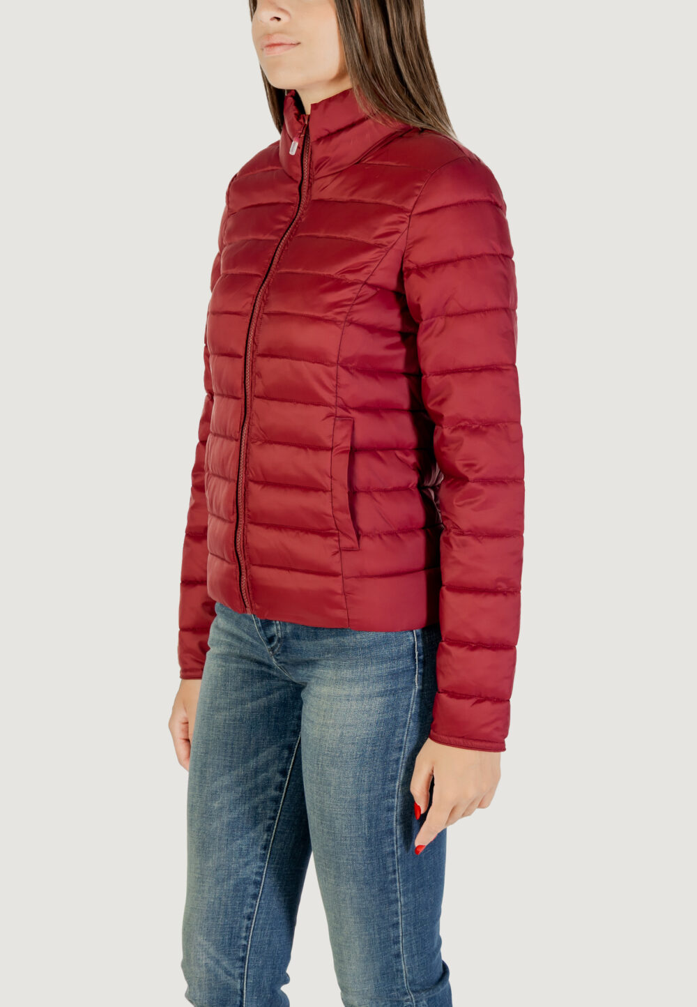 Piumino Only ONLTAHOE QUILTED JACKET OTW CC Bordeaux - Foto 2