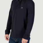 Polo manica lunga Armani Exchange  Blue scuro - Foto 4