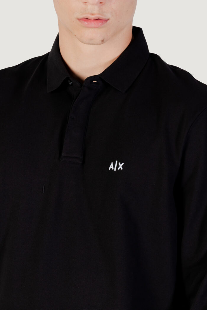 Polo manica lunga Armani Exchange  Nero – XM001288 AF17321