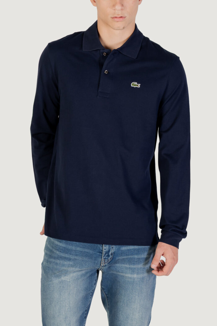 Polo manica lunga Lacoste  Blu – L1312-00