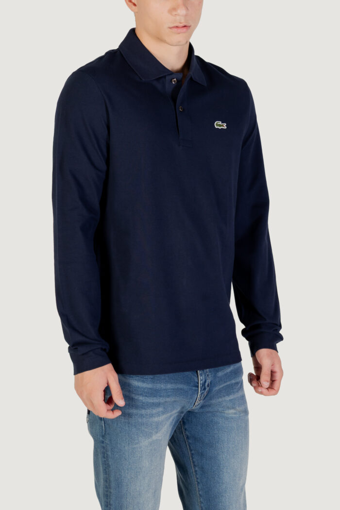 Polo manica lunga Lacoste  Blu – L1312-00