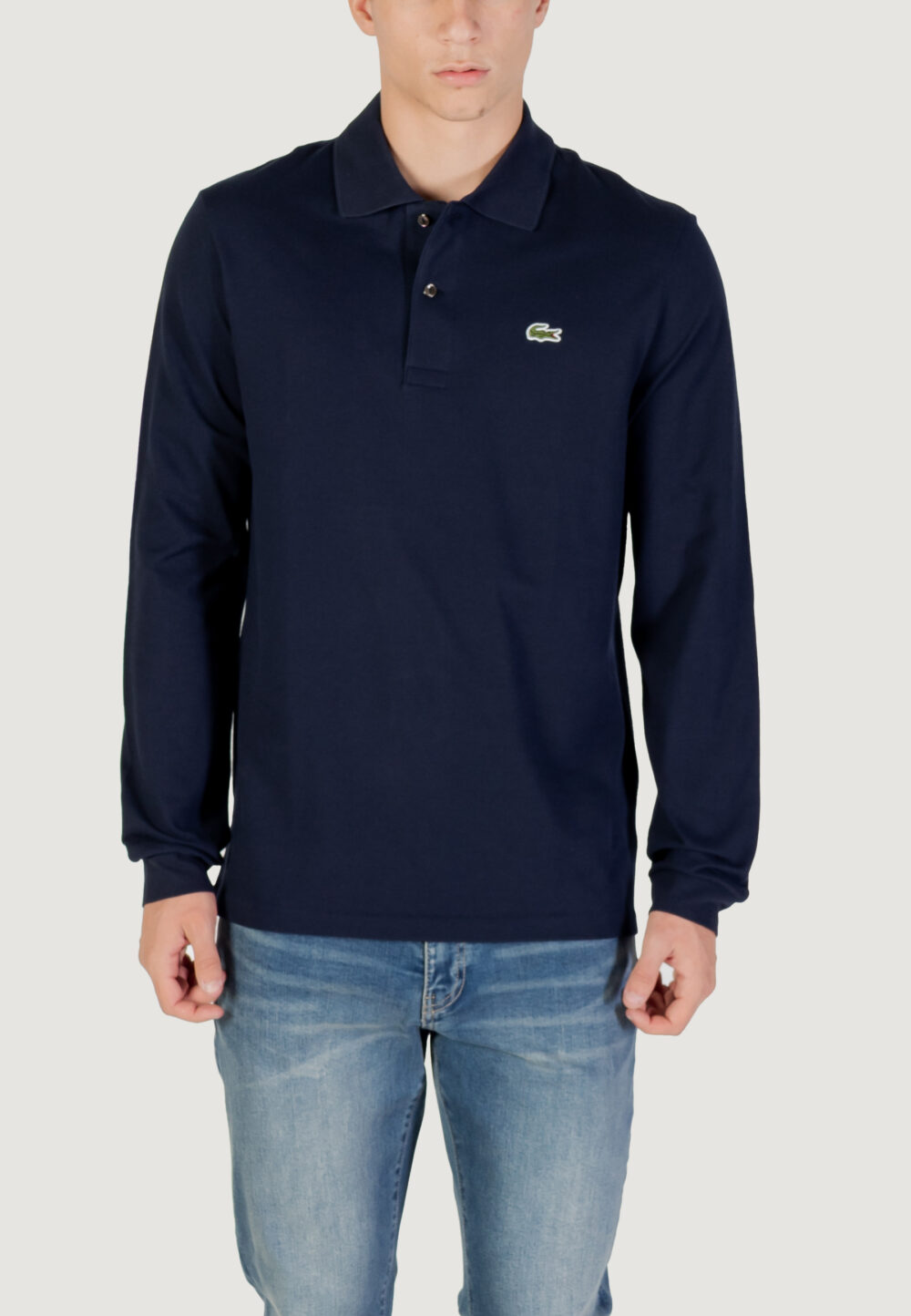 Polo manica lunga LACOSTE  Blu - Foto 5