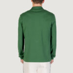 Polo manica lunga LACOSTE  Verde - Foto 2