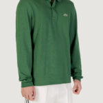 Polo manica lunga LACOSTE  Verde - Foto 3