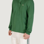 Polo manica lunga LACOSTE  Verde - Foto 4