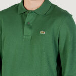 Polo manica lunga LACOSTE  Verde - Foto 5