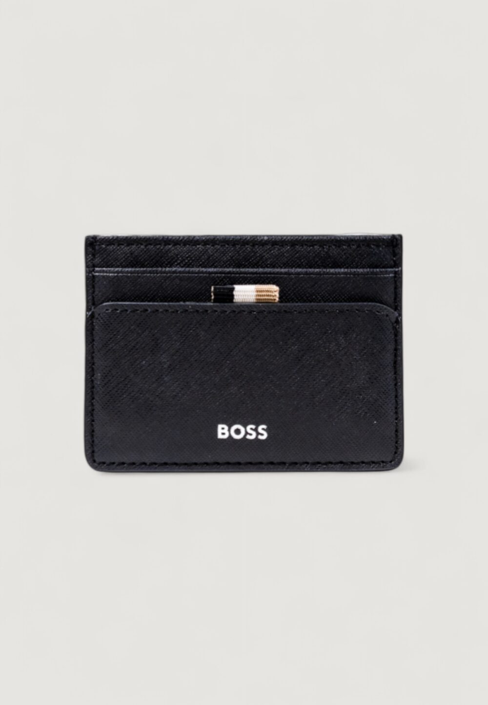 Portacarte Boss Zair_Card holder N. 10269892 01 Nero - Foto 1