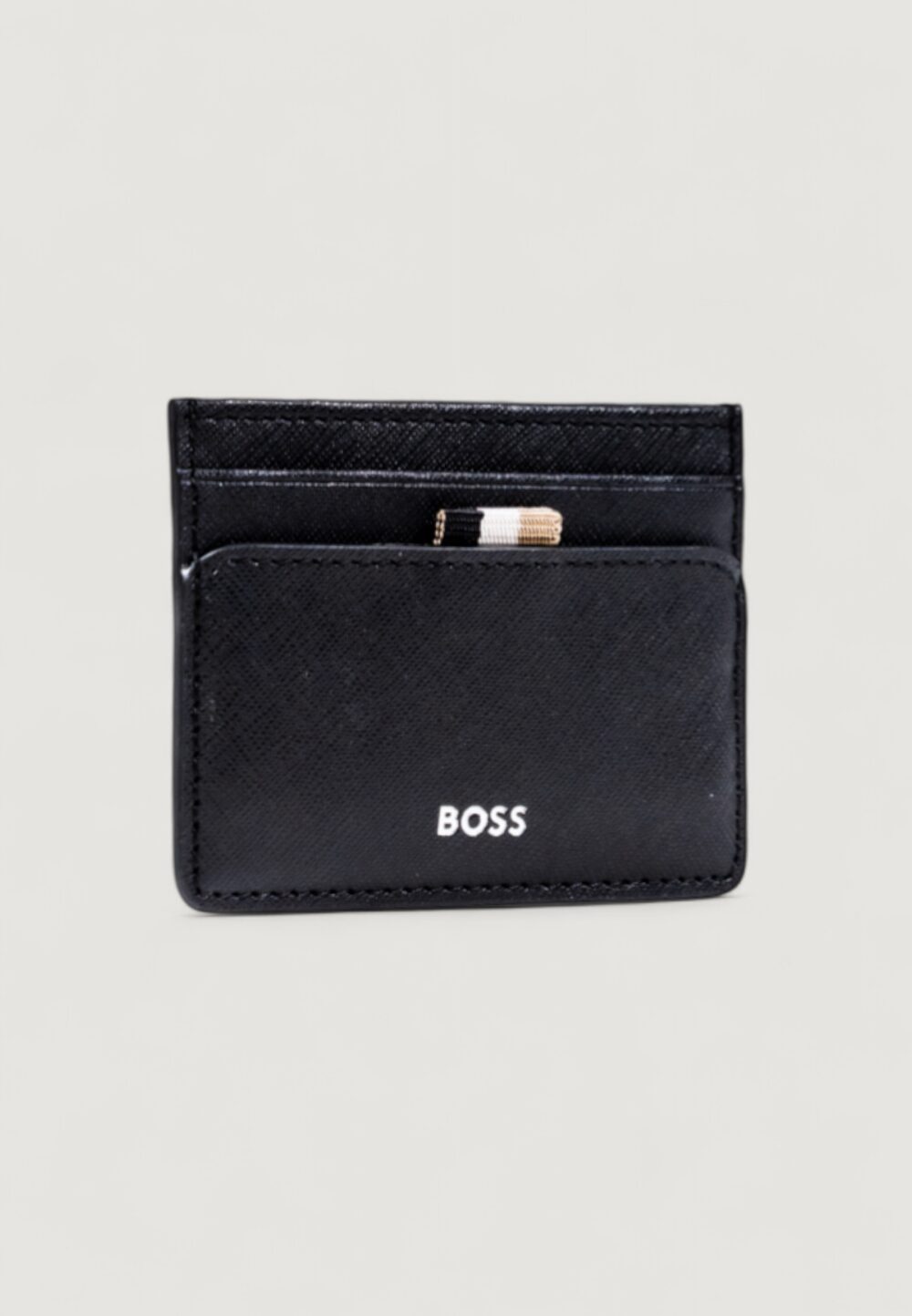 Portacarte Boss Zair_Card holder N. 10269892 01 Nero - Foto 3