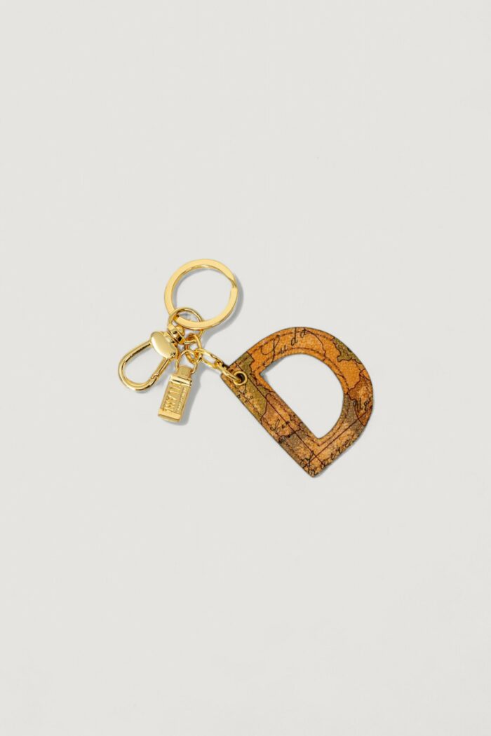 Portachiave Alviero Martini Prima Classe LETTERA D Beige