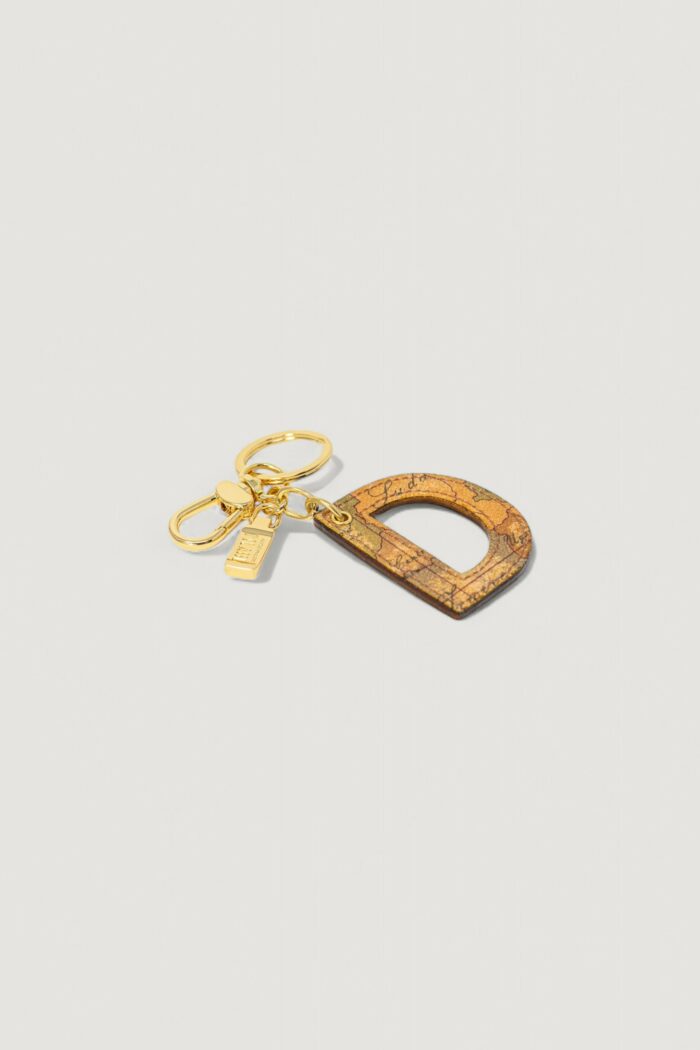 Portachiave Alviero Martini Prima Classe LETTERA D Beige