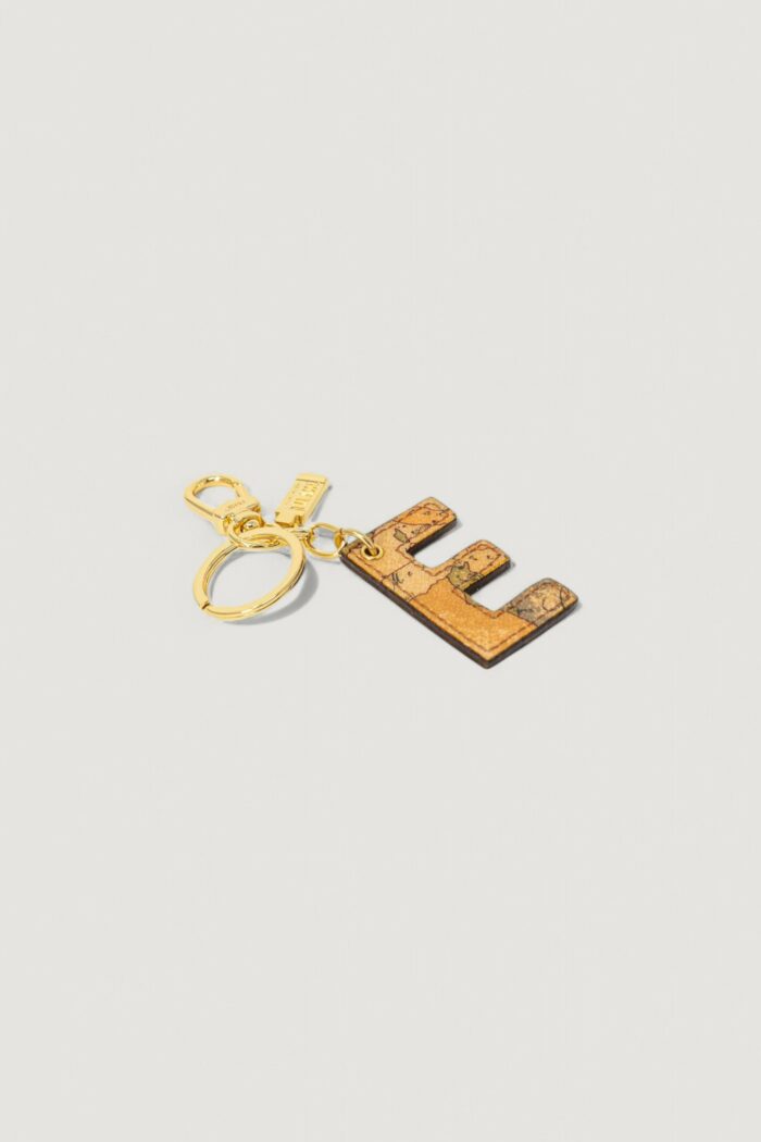 Portachiave Alviero Martini Prima Classe LETTERA E Beige