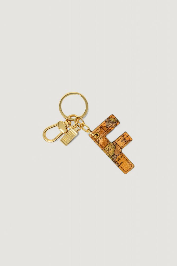 Portachiave Alviero Martini Prima Classe LETTERA F Beige