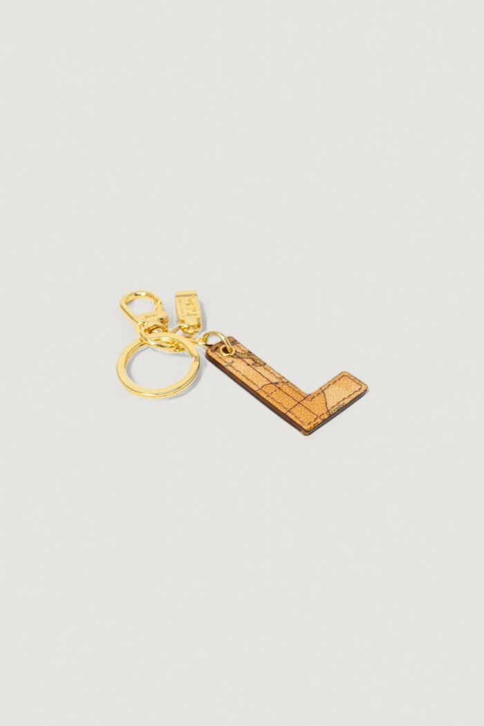 Portachiave Alviero Martini Prima Classe LETTERA L Beige