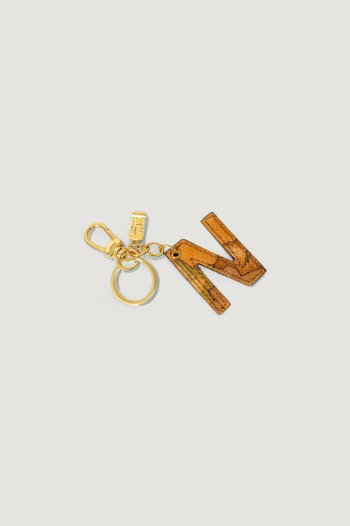 Portachiave Alviero Martini Prima Classe LETTERA N Beige