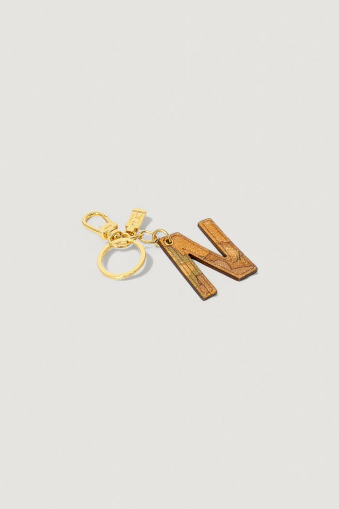 Portachiave Alviero Martini Prima Classe LETTERA N Beige