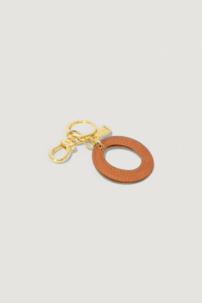 Portachiave Alviero Martini Prima Classe LETTERA O Beige