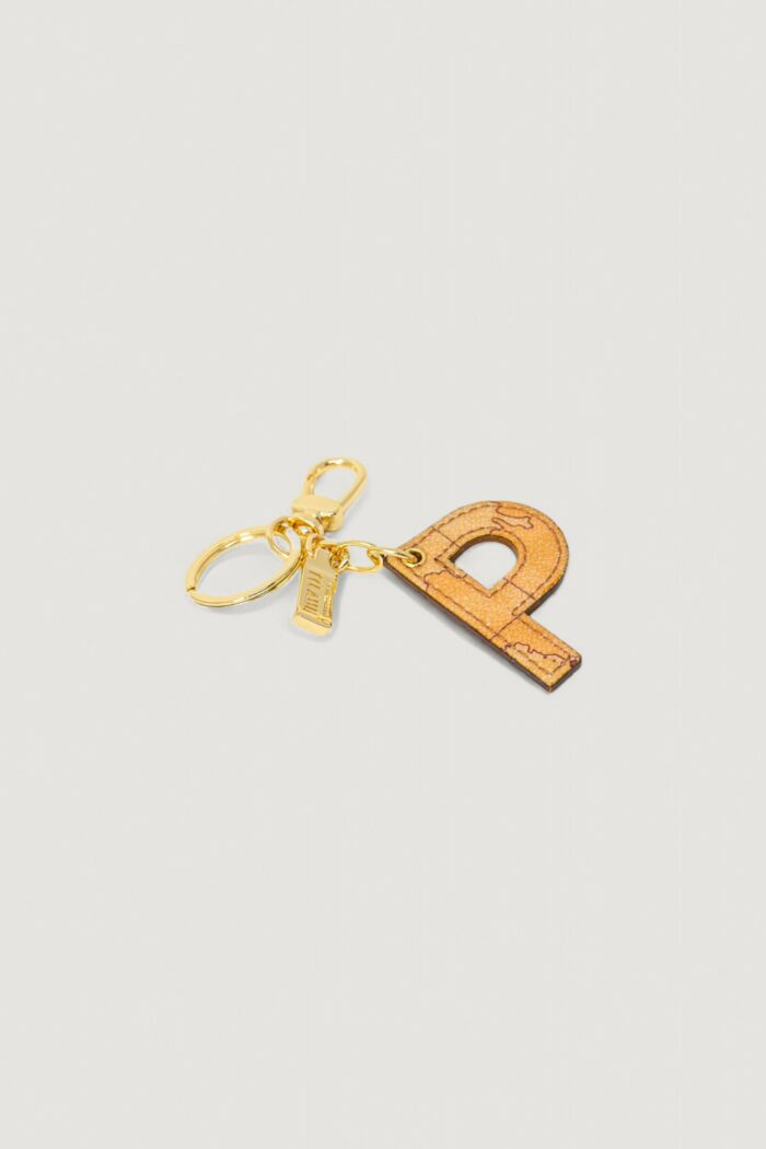 Portachiave Alviero Martini Prima Classe LETTERA P Beige