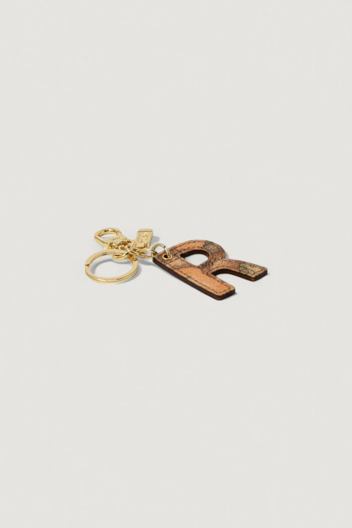 Portachiave Alviero Martini Prima Classe LETTERA R Beige