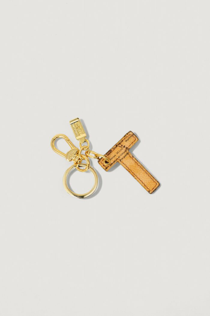 Portachiave Alviero Martini Prima Classe LETTERA T Beige