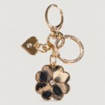 Portachiave Liu-Jo FOUR-LEAF KEY RING Oro - Foto 1