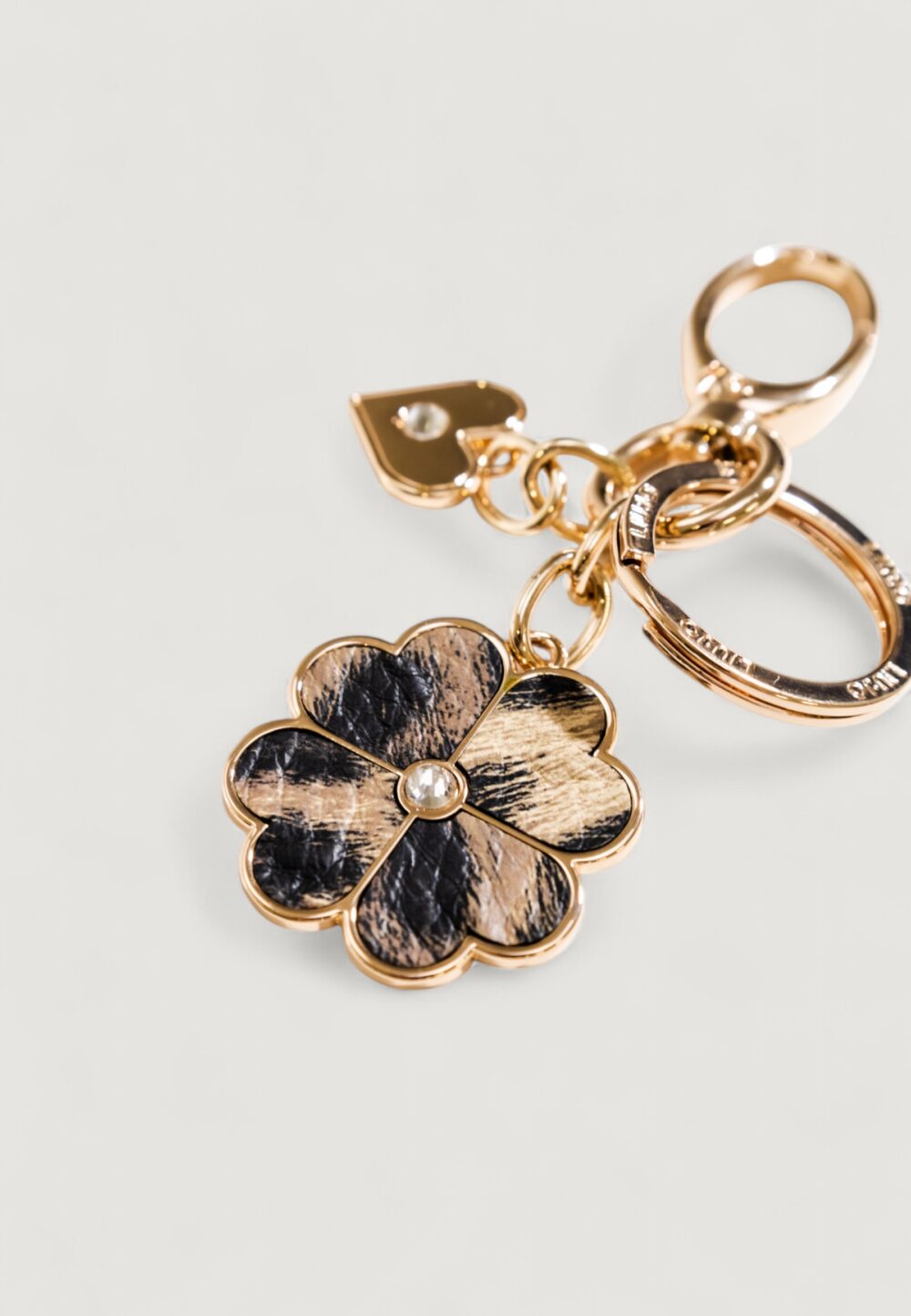 Portachiave Liu-Jo FOUR-LEAF KEY RING Oro - Foto 2
