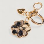 Portachiave Liu-Jo FOUR-LEAF KEY RING Oro - Foto 2