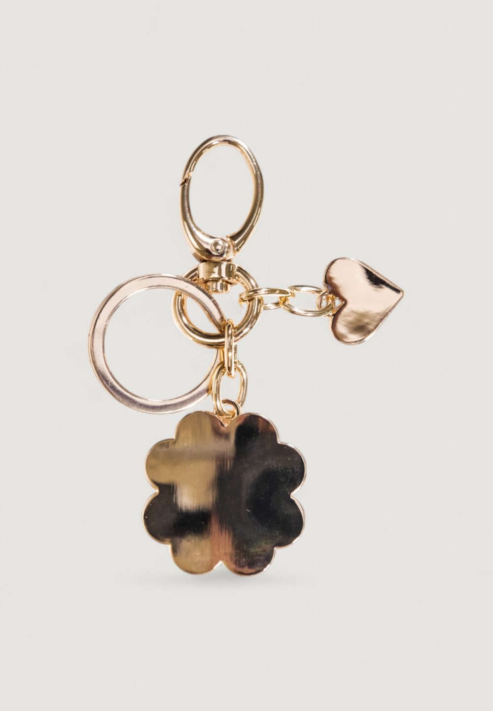 Portachiave Liu-Jo FOUR-LEAF KEY RING Oro - Foto 3
