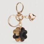 Portachiave Liu-Jo FOUR-LEAF KEY RING Oro - Foto 3